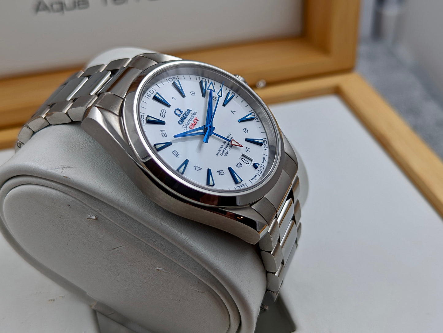 Omega Aqua Terra GMT