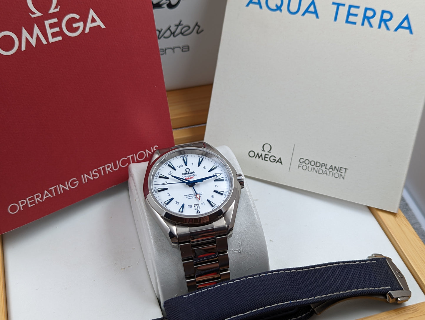 Omega Aqua Terra GMT