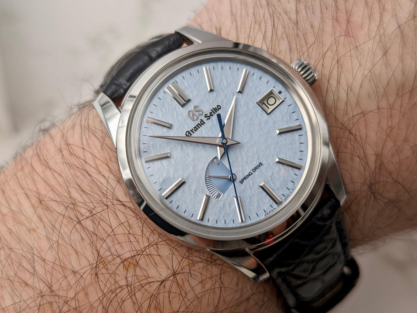 Grand Seiko SBGA407G Skyflake Blue