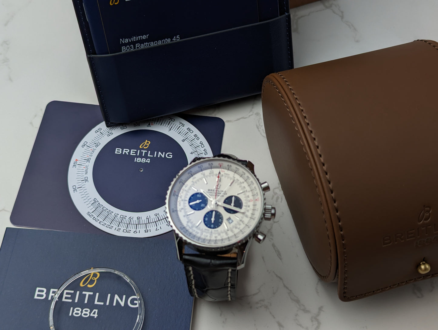 Breitling NAVITIMER BO3 CHRONOGRAPH RATTRAPANTE 45