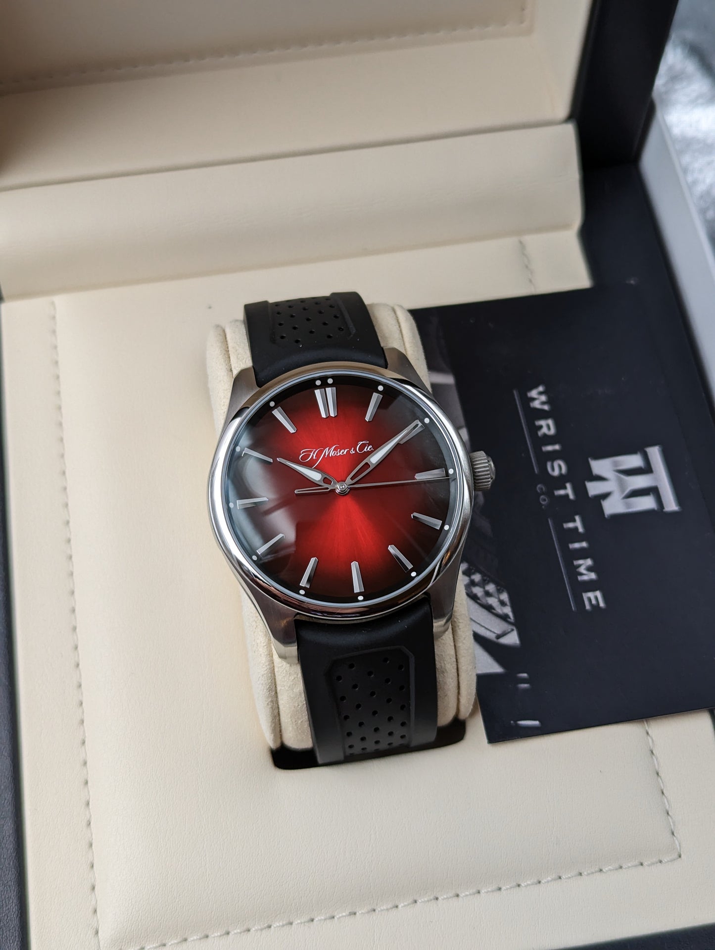 H Moser Pioneer Mad Red
