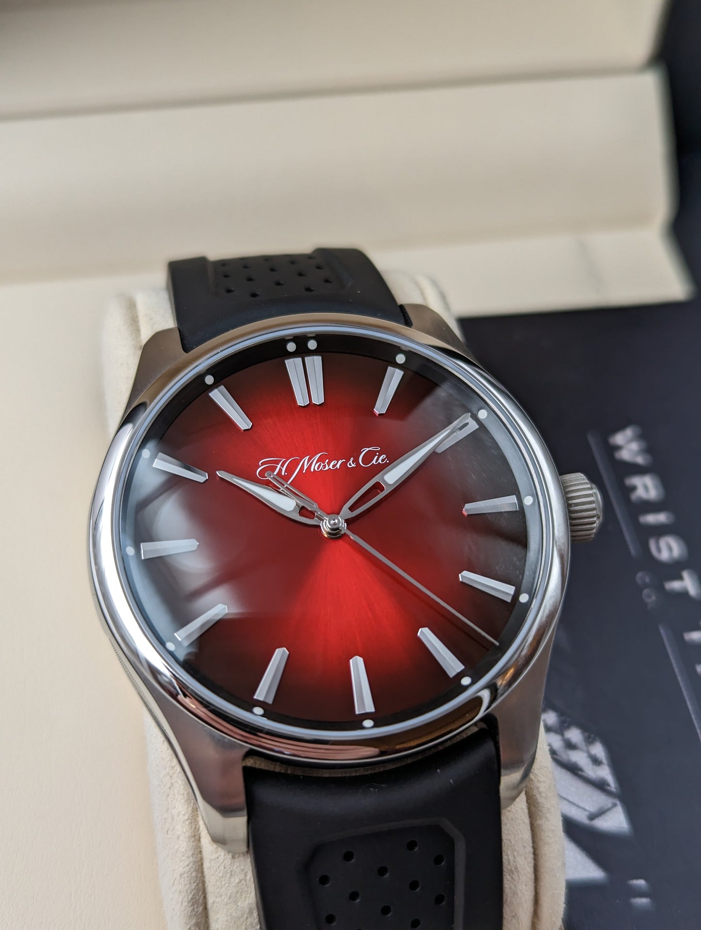 H Moser Pioneer Mad Red