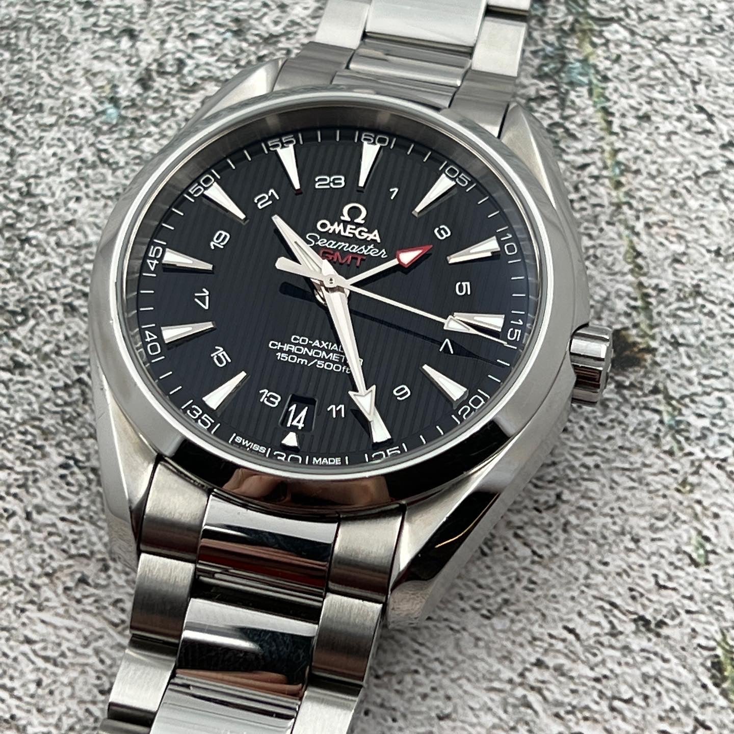 Omega Seamaster Aqua Terra 150M Co-Axial Chronometer GMT 43mm