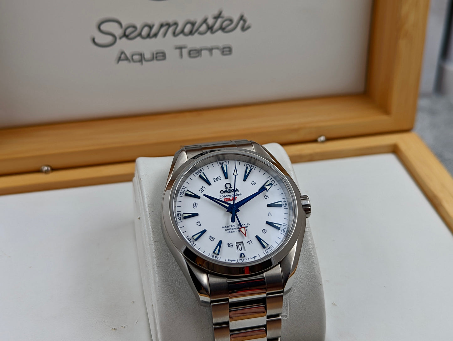 Omega Aqua Terra GMT