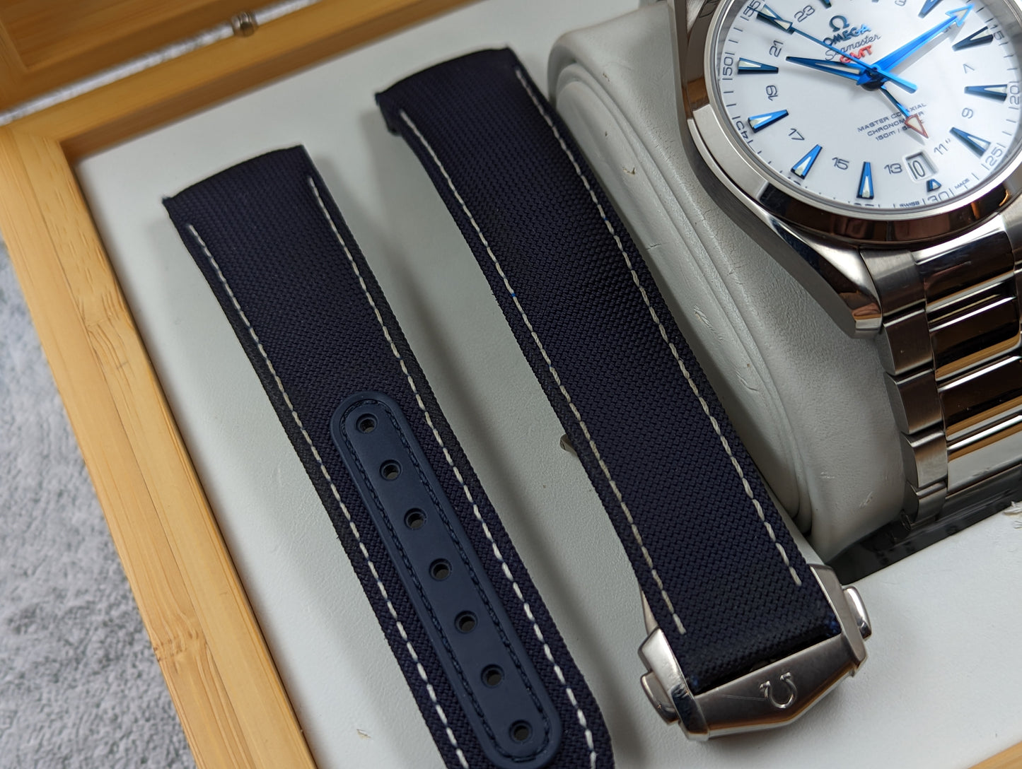 Omega Aqua Terra GMT
