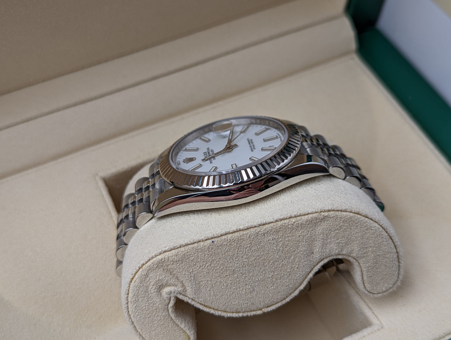 Rolex Datejust 41 Stainless Steel & White Gold 126334