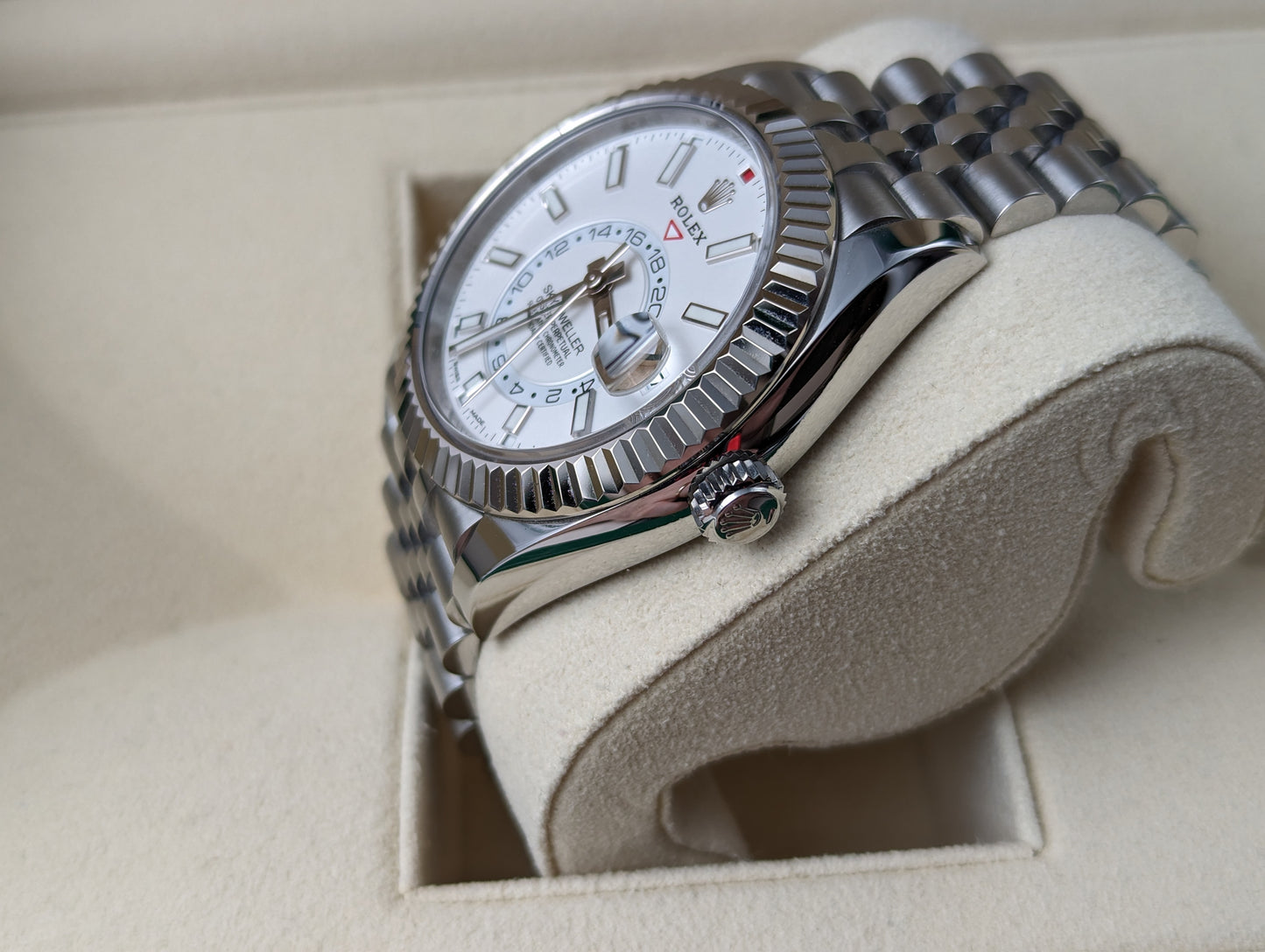 Rolex Sky-Dweller White Dial Jubilee
