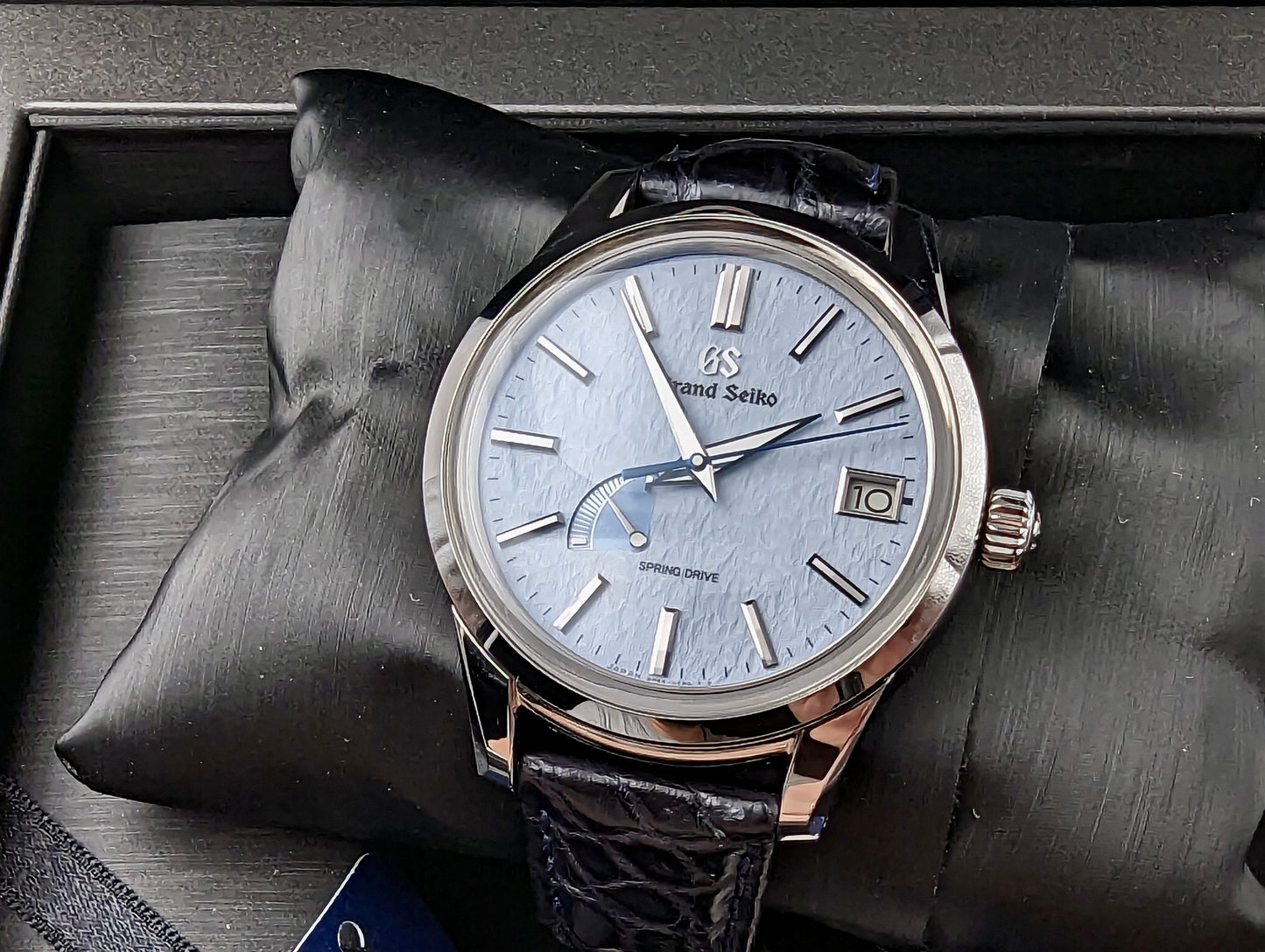 Grand Seiko SBGA407G Skyflake Blue