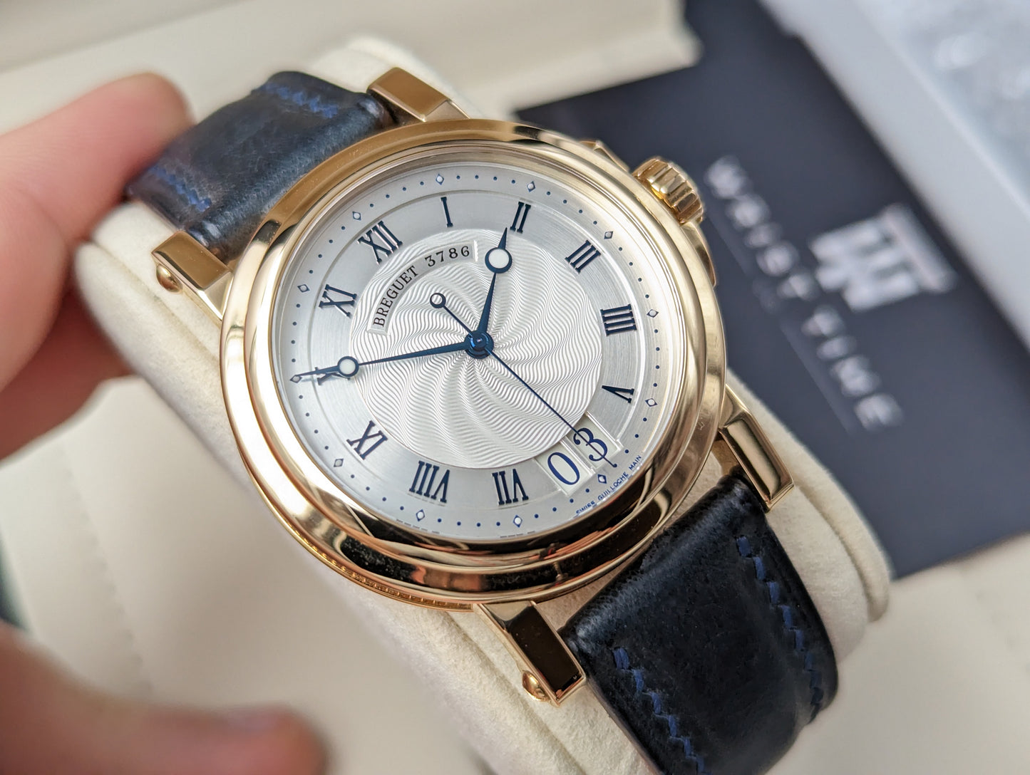 Breguet Marine Automatic Big Date 18k