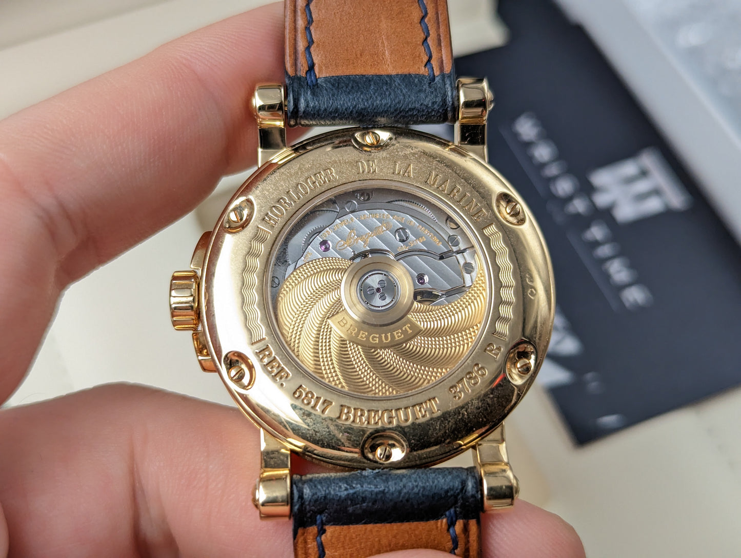 Breguet Marine Automatic Big Date 18k